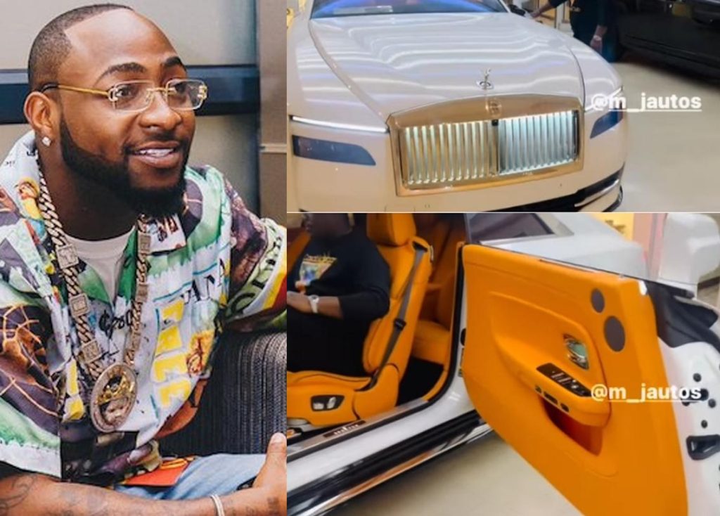 Davido Crys out After His Electric Car set to arrive