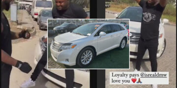 Davido Gifts Isreal DMW Foreign Used 2012 Toyota Venza