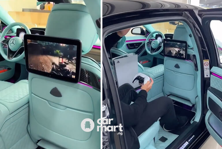 Did You Know You Can Play PS5 Inside The Brabus Maybach s600