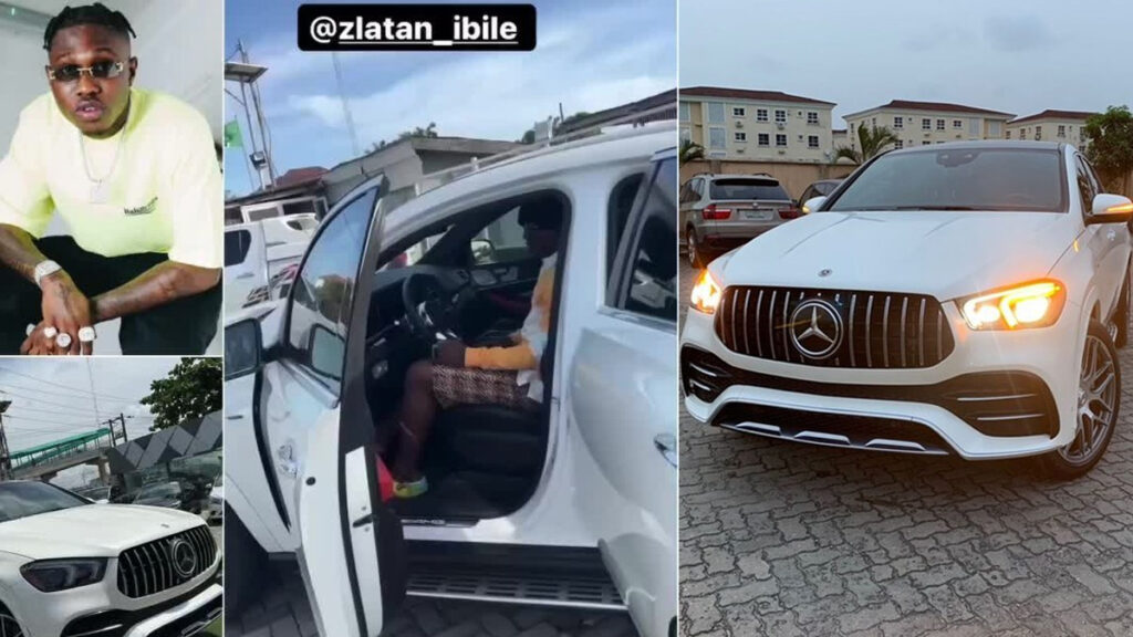 Zlatan spoils himself with a new Mercedes Benz GLE 53 (AMG) worth over 60 Million Naira