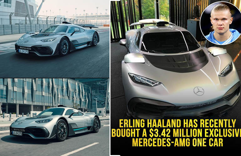 Erling Haaland Has Recently Bought A $3.42 Million Exclusive Mercedes-AMG One Car