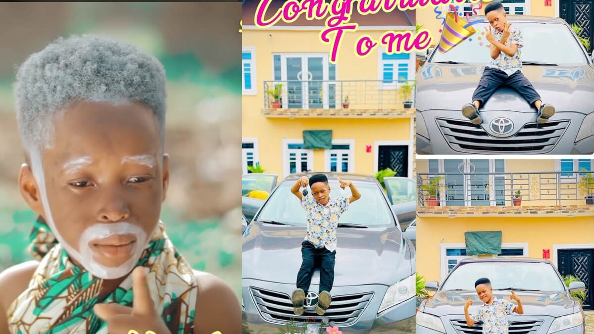 “The Next One Will Be Keys to Your Mansion”: Fans Celebrate As 7-Year-Old Skit Maker, Son of D Source Purchase New Car Worth Millions