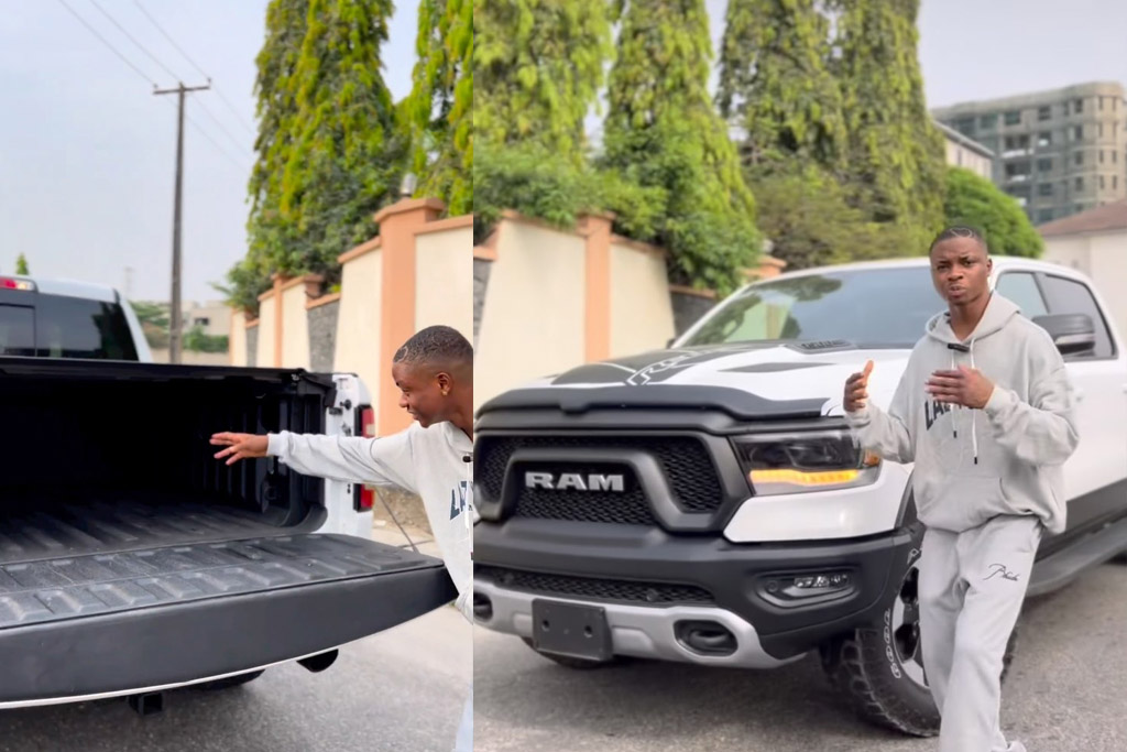 Funny Reactions From Nigerians As Ola Of Lagos Reviews The 2022 Dodge Ram Rebel 4x4 1500