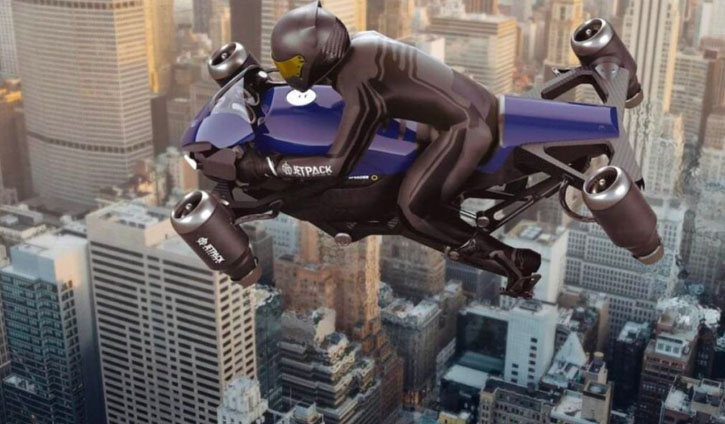 Get Ready For The First-Ever Flying Motorcycle Coming In 2023