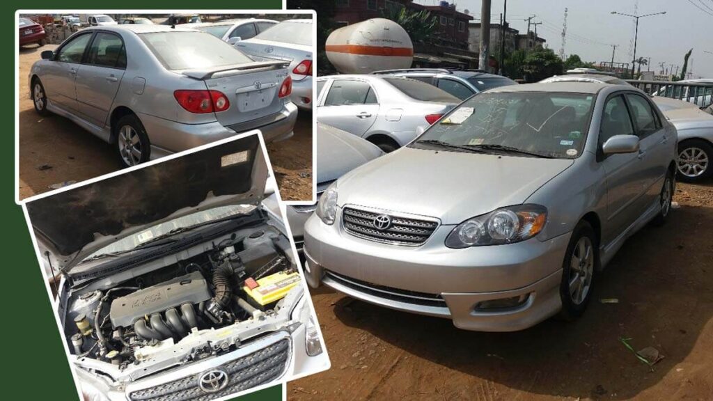 How much are Foreign used (Tokunbo) Toyota Corolla Models in Nigeria 