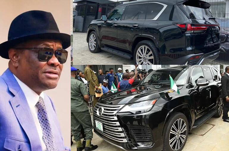 I did not buy any N300 million bulletproof car, People should stop it - Wike Respond to SUV Labelled 'FCT-01'