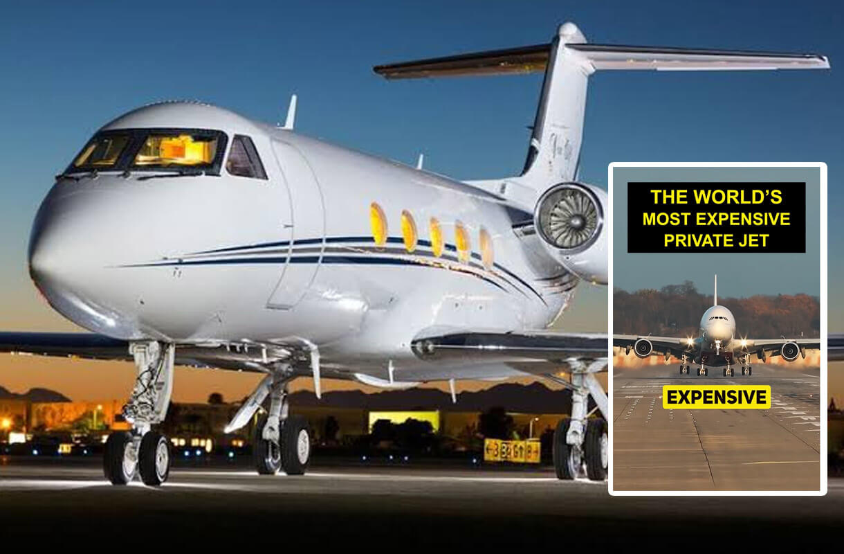Inside The World's Most Expensive Private Jet, Check out the Owner
