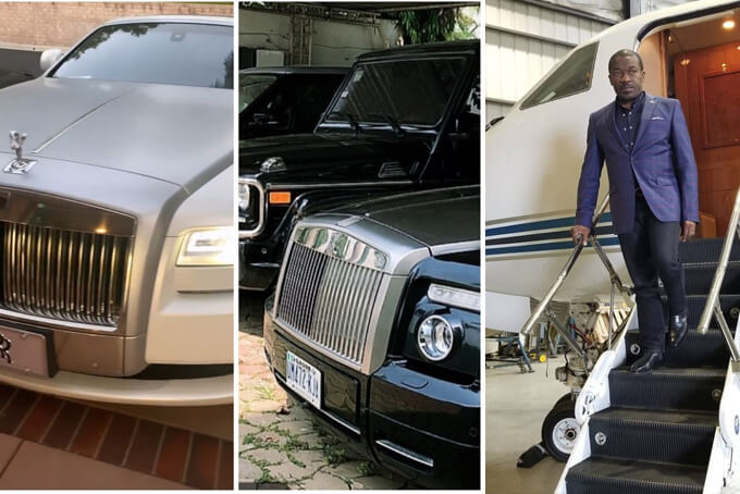 MEET the Igbo Billionaire Who Owns Highest Number of Rolls Royce & Private Jets in Nigeria