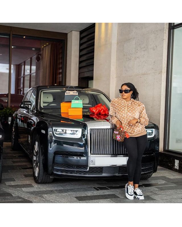 Malivelihood Gifts Wife, Deola Smart Another Rolls Royce Ghost