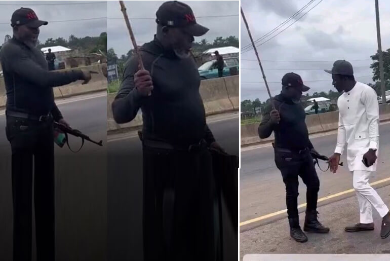 Man Asks, As Police Officers Assaults Motorist On His Way To Church