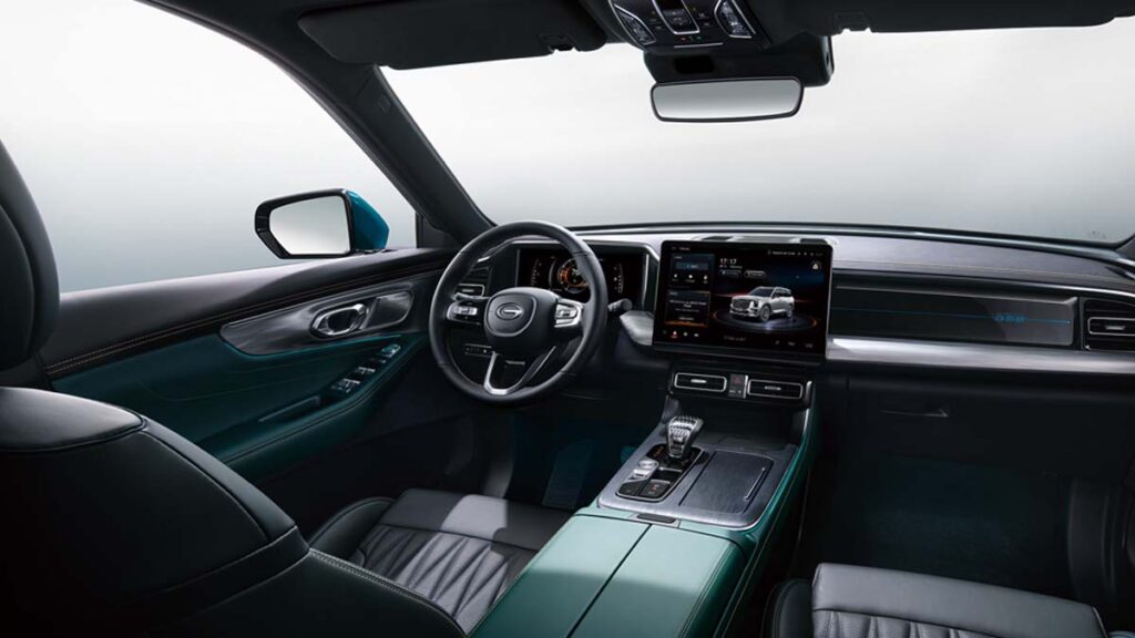 New 2024 GAC GS8 7-Seats SUV Interior