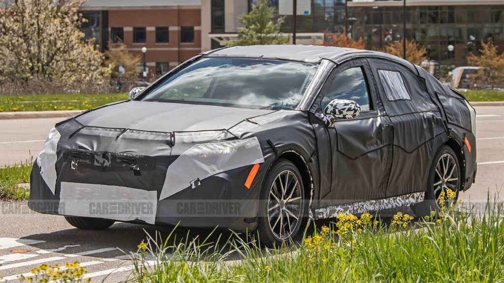 The 2025 Camry won’t be an all-new vehicle on the platform side as it will use an updated version of the TNGA-K architecture