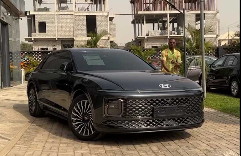 Ola of Lagos Shows Off the 2023 Hyundai Grandeur Selling For N110 Million