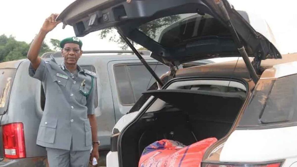 Nigeria Customs Service intercepts vehicles, rice worth N10bn