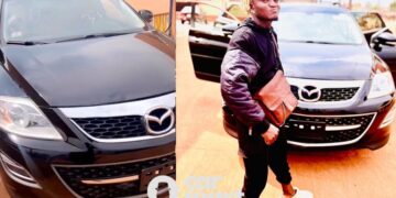 Days after fans wrecked his Range Rover, singer Portable buys himself a new car