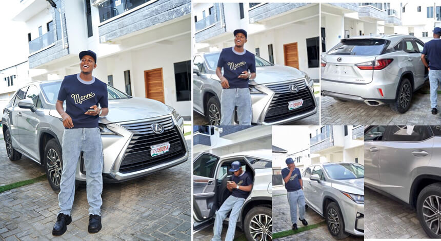 Popular Instagram Comedian, Classy Jester Splashes N30 Million on a Brand New Lexus SUV