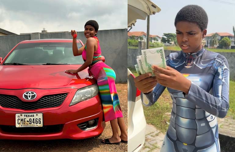 Popular Tiktoker Jadrolita aka AI Jarvis buys Yet another car just Few Months after Buying her first Car