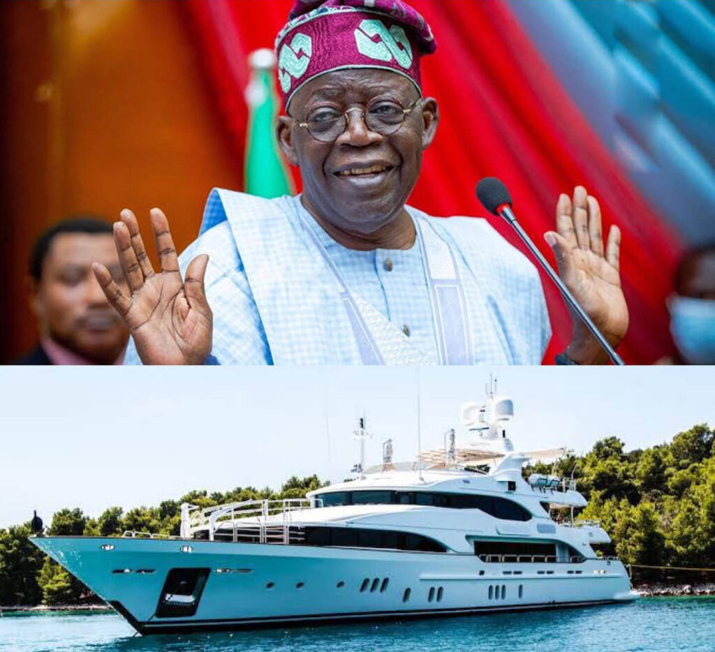 Just In: President Tinubu set to splash a whopping N18.5Billion to buy a Presidential Yatch and renovate Official Quarters