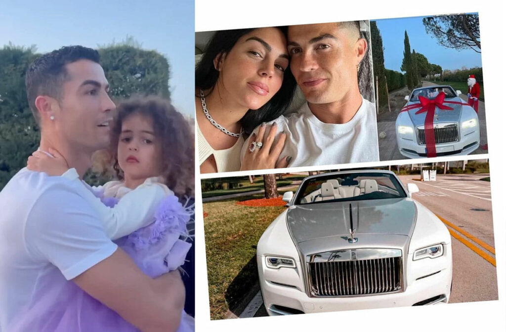 Ronaldo gets N225 million Rolls Royce from partner as Christmas gift