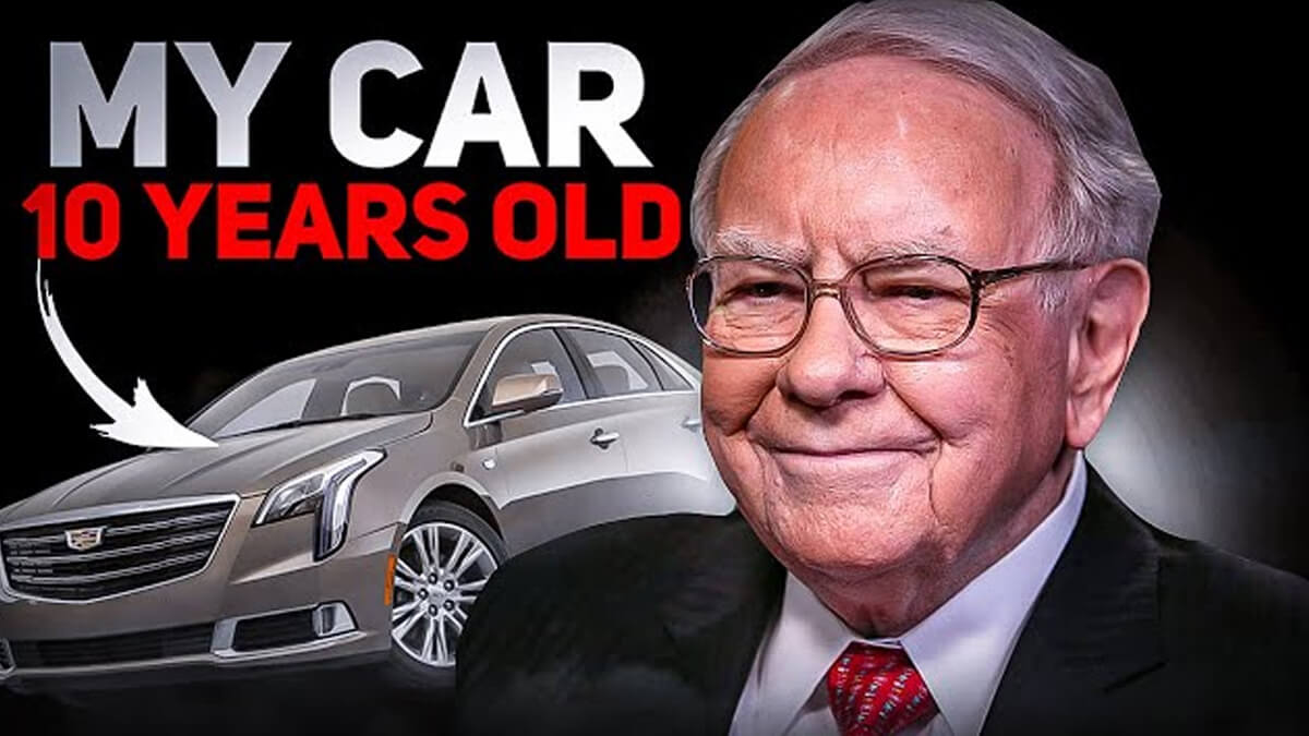 Seventh Richest Person in the World, Warren Buffett Buys Only Used Cars
