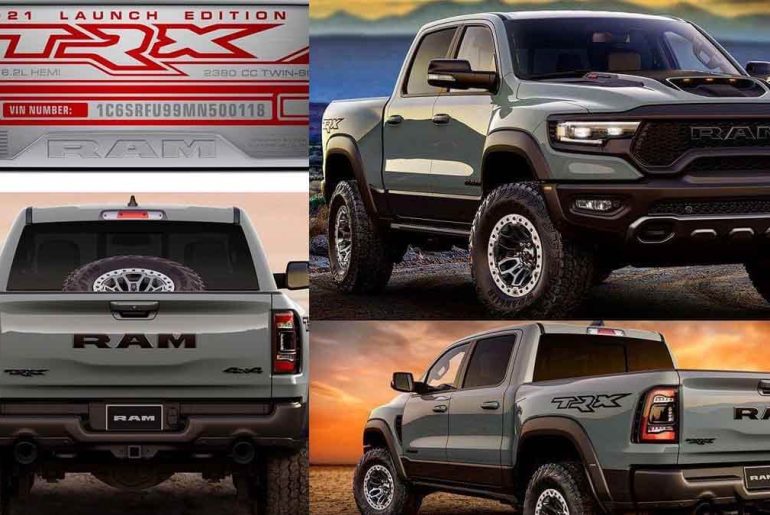 2021 Ram 1500 TRX Launch Edition going for 36 million naira