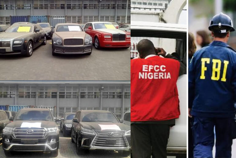 Smuggled cars in Lagos