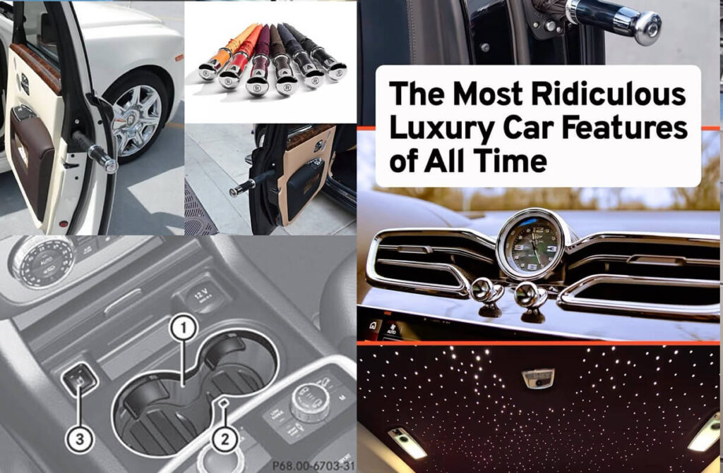 The Ridiculous Luxury Car Features Of All Time