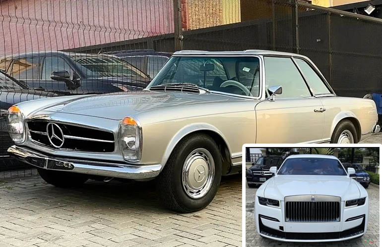 The amount it was sold Car comfortably buy you a Rolls-Royce, Meet The 1970 Mercedes-Benz 280SL Pagoda That Sold In Lagos Within 2 Days