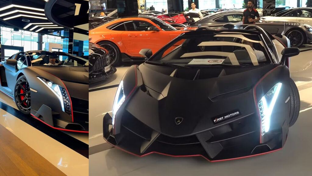 This 1-of-1 Lamborghini Veneno With A Full Carbon Body Is Insane