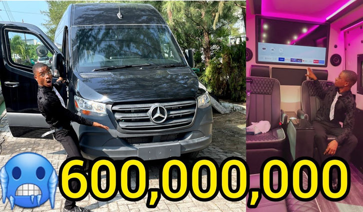 This is Unbelievable Check out this 600M Naira Brand New 2021 Mercedes Benz Sprinter 4500 