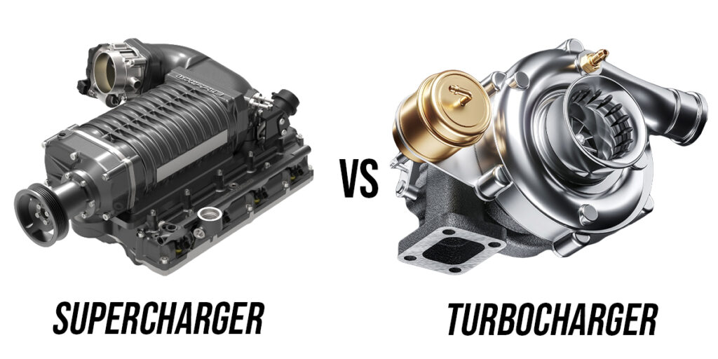 Supercharger & turbocharger differences