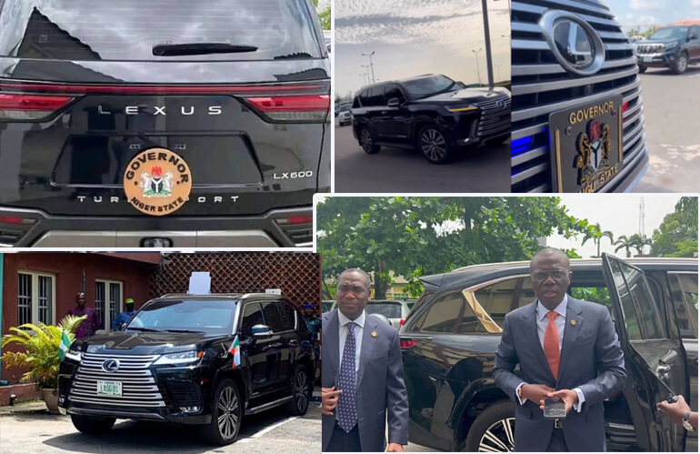 Newly Elected State Governors In Nigeria and their Armoured Official SUV Worth over N300m
