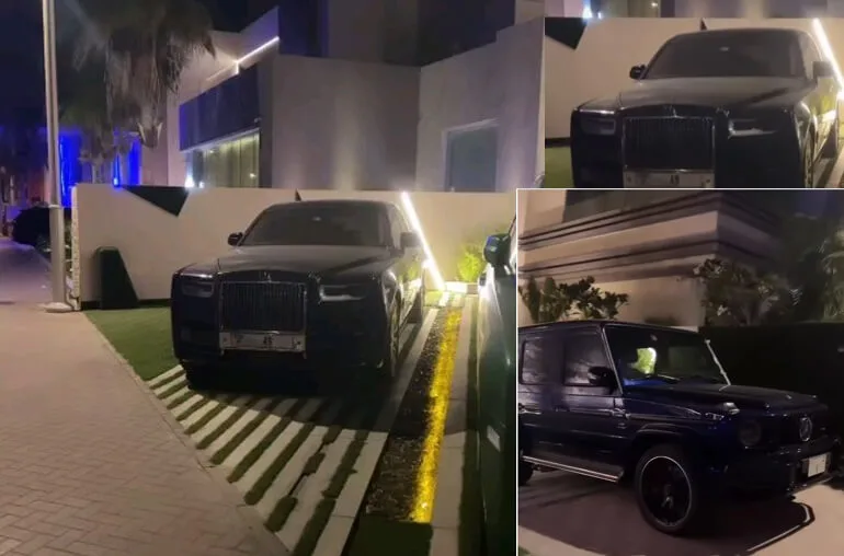Spots Luxury Cars Worth Billions Parked in a Billionaire’s Garage in Dubai