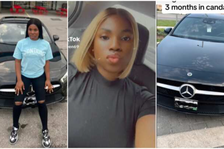Nigerian Lady Buys 2021 Mercedes-Benz A-Class 3 Months After Moving to Canada