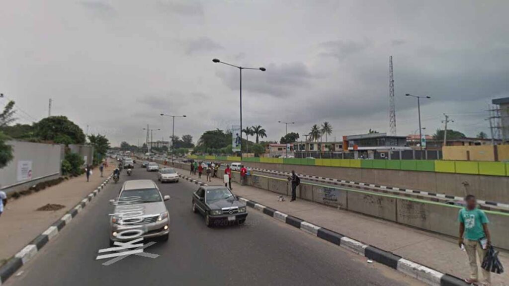 Lagos Maryland Service Lane closed for six weeks