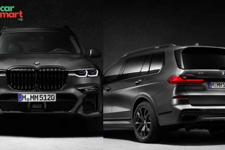 BMW Unveiled 2021 X7 Dark Shadow edition with just 600 units