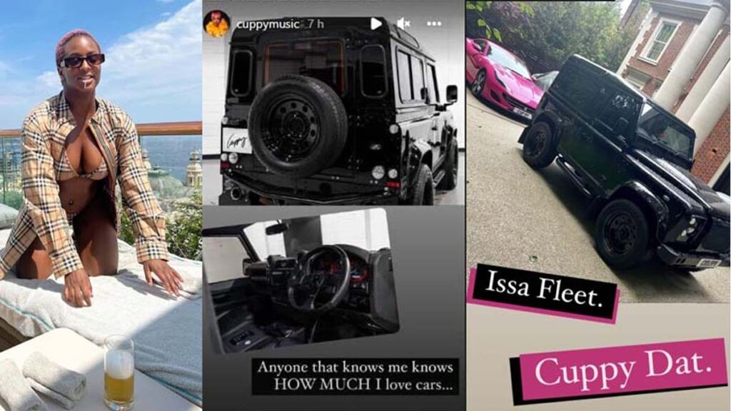 My New Car Is Not For Small Girls As She Shows, DJ Cuppy