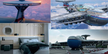 Sky Cruise, Inside giant flying luxury hotel that can stay in the air for years
