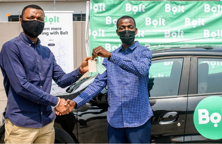 From gravel supplier to brand-new car owner, the story of a Bolt driver