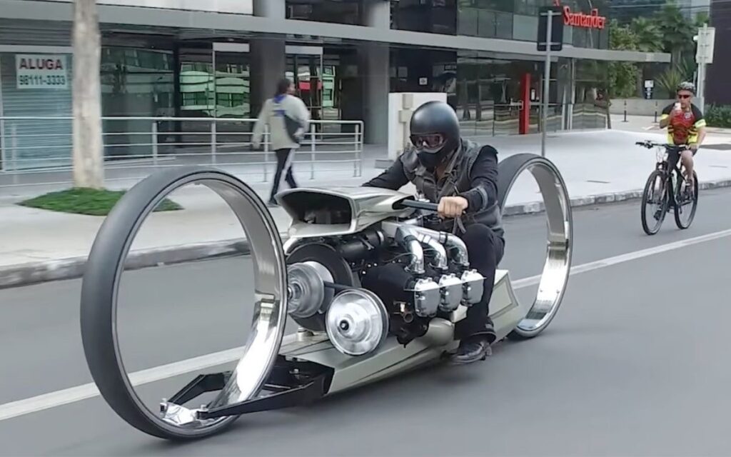 Check out this $1 Million Custom Motorbike powered by a Rolls-Royce plane engine