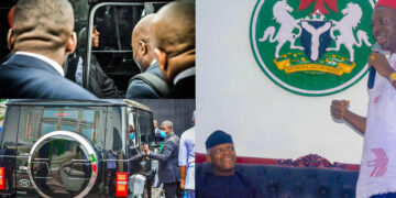 Gov. Soludo welcomed VP Yemi Osinbajo on IVM G80 jeep, Said its a perfect ambience for Mr Vice President