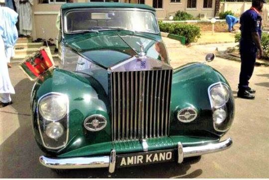 Emir 1952 Model Rolls-Royce Silver Wraith