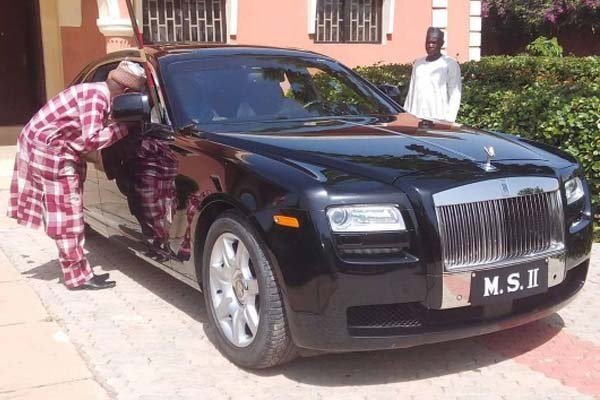 Emir Of Kano's Black Rolls-Royce Ghost