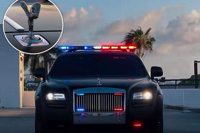 Miami beach police add a Rolls-Royce to their fleet