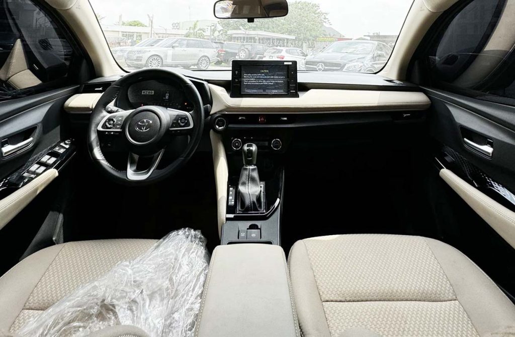 New 2023 Toyota Yaris interior