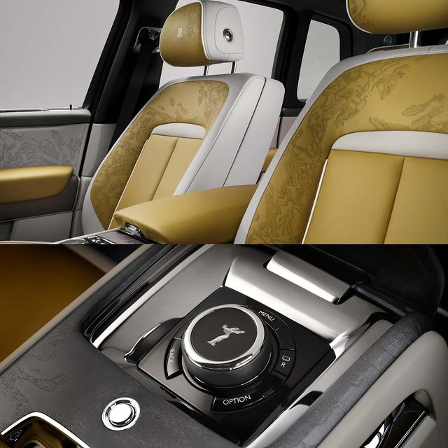 Rolls Royce Cullinan Series II interior