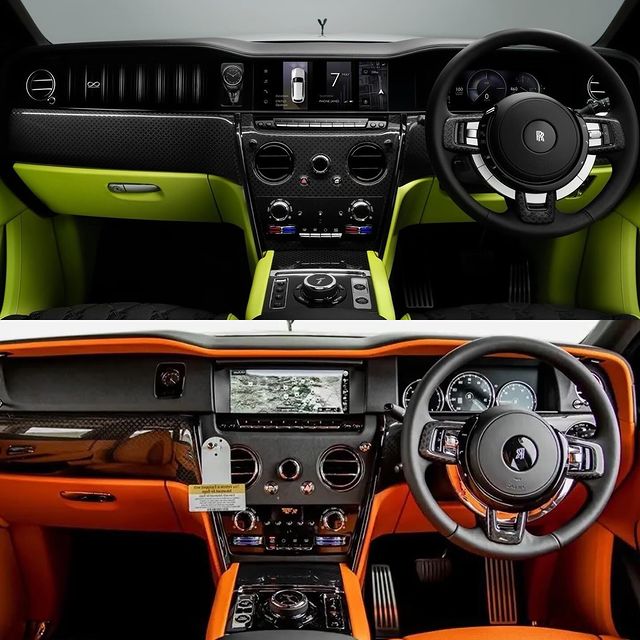 Rolls Royce Cullinan Series II vs Cullinan Series interior