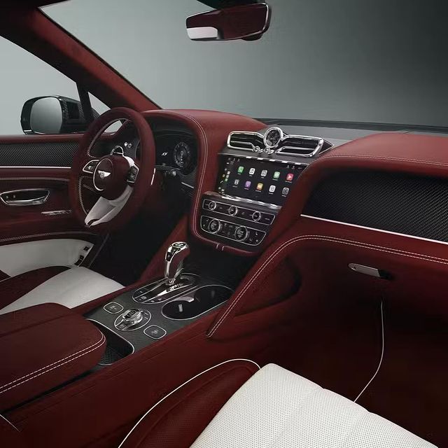 new Bentayga S APEX Edition interior