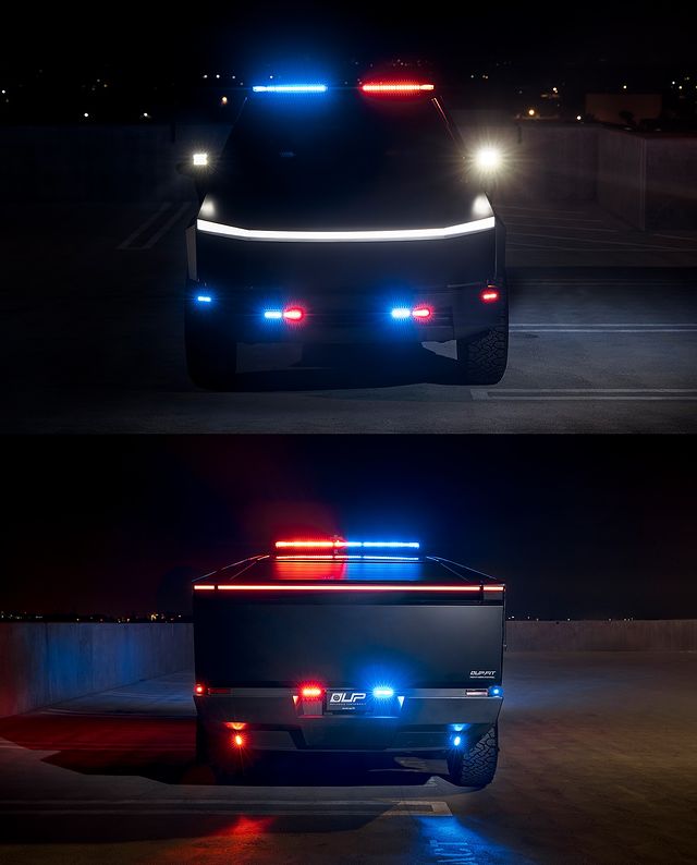 Cybertruck Police Vehicle