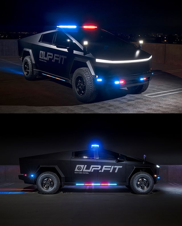 Cybertruck Police Vehicle